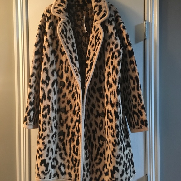 j crew double leopard coat